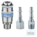 Airflow Professional Coupling & Adaptor Kit | R 1/4 BSP Male Thread | Display Packed