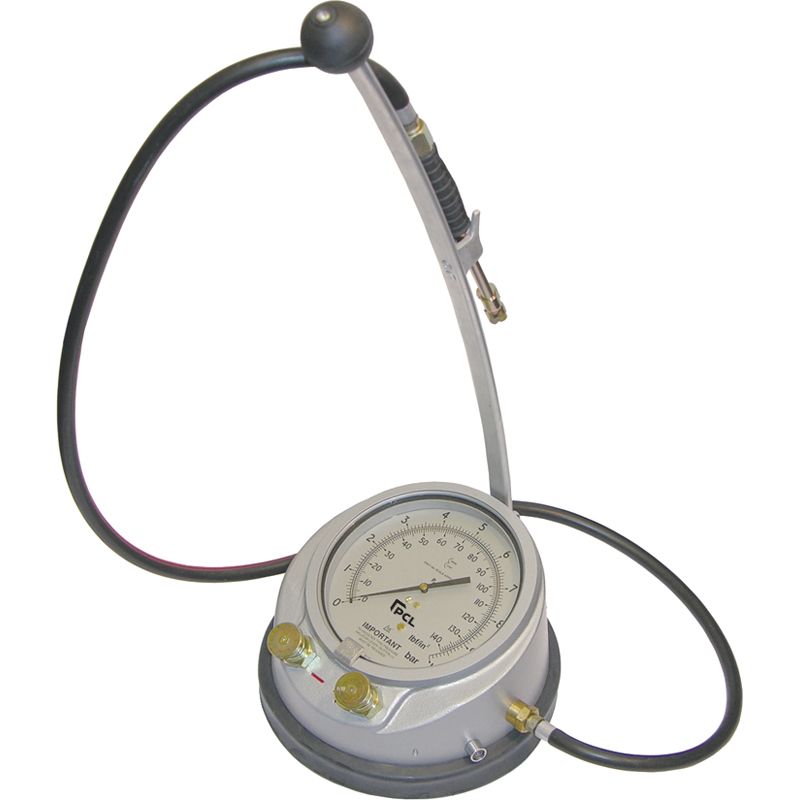 Dark Gray Pavement Gauge psi/bar Dial, 1.5m Hose with THO Connector