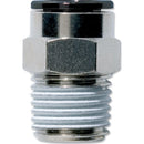 Gray Stud Coupling R 1/4 Male Thread to 8mm Tube