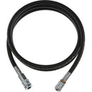 Dark Slate Gray AFG6 High Pressure Hose Assembly 2m 4G1 Hose, XF Coupling to 8V1 Screw-On Connector