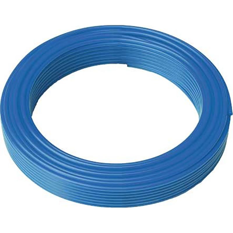 Steel Blue Nylon Tube, Blue, 8mm i/d x 10mm o/d, 30m Coil